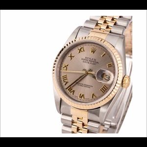 Rolex 36mm RARE Rhodium dial with Roman numbers